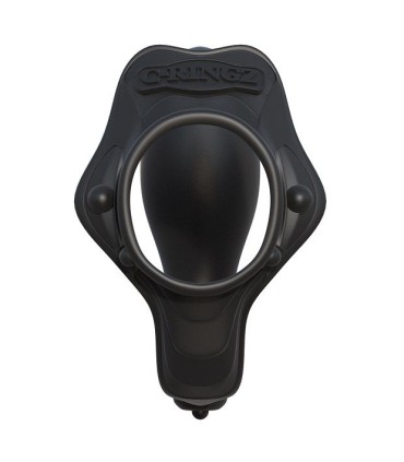 FANTASY C RINGZ ROCK HARD ANILLO POTENCIADOR CON PLUG ANAL