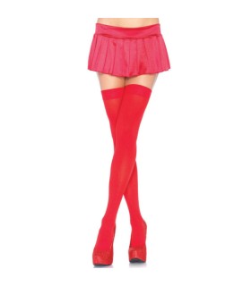 LEG AVENUE MEDIAS OPACAS ROJO