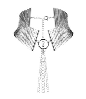 BIJOUX DESIR METALLIQUE COLLAR METLICO PLATEADO