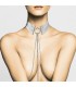 BIJOUX DESIR METALLIQUE COLLAR METLICO PLATEADO