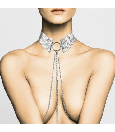 BIJOUX DESIR METALLIQUE COLLAR METLICO PLATEADO