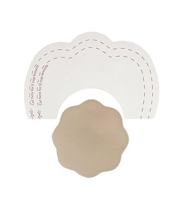 BYE BRA REALZADOR PECHOS CUBREPEZONES DE SILICONA COPA F H