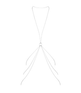 BIJOUX MAGNIFIQUE CADENAS METLICAS PARA EL CUERPO 8 SILVER