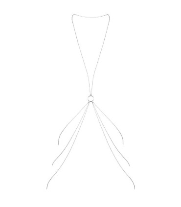 BIJOUX MAGNIFIQUE CADENAS METLICAS PARA EL CUERPO 8 SILVER