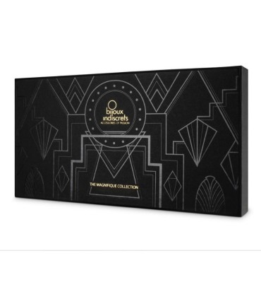 BIJOUX MAGNIFIQUE COLLAR METLICO CON FLECOS DORADO