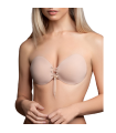BYE-BRA - SUJETADOR ADHESIVO ENTRELAZADO BEIGE COPA C