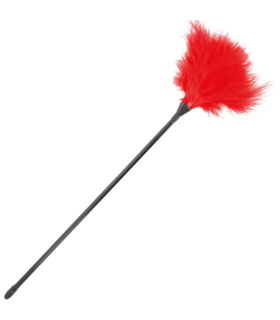 DARKNESS PLUMA ESTIMULADORA ROJO 42CM