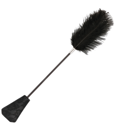 DARKNESS FUSTA CON PLUMA LOVE NEGRO 56 CM