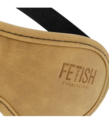 FETISH SUBMISSIVE ORIGEN ANTIFAZ CUERO VEGANO CON FORRO DE NEOPRENO