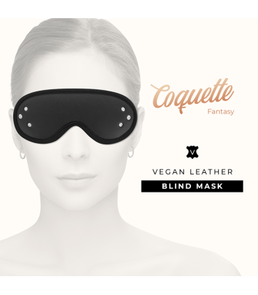 COQUETTE CHIC DESIRE FANTASY ANTIFAZ CUERO VEGANO CON FORRO DE NEOPRENO