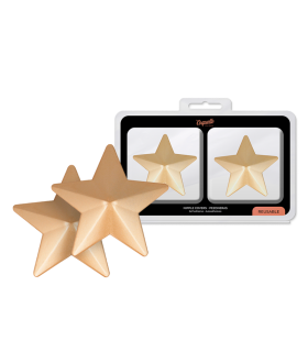 COQUETTE CHIC DESIRE CUBRE PEZONES METAL ESTRELLAS