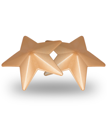 COQUETTE CHIC DESIRE CUBRE PEZONES METAL ESTRELLAS