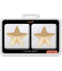 COQUETTE CHIC DESIRE CUBRE PEZONES METAL ESTRELLAS