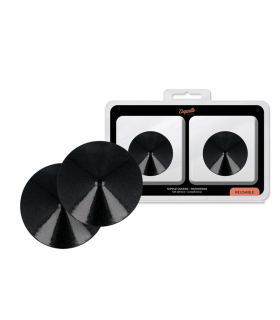 COQUETTE CHIC DESIRE CUBRE PEZONES METAL CIRCULOS NEGROS