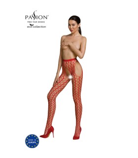 PASSION ECO COLLECTION BODYSTOCKING ECO S007 ROJO