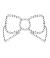 BIJOUX - MIMI BOW CUBRE PEZONES PLATA