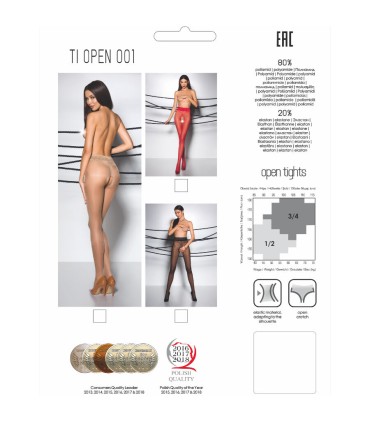 PASSION TIOPEN 001 MEDIAS ROJO 1 2 20 DEN