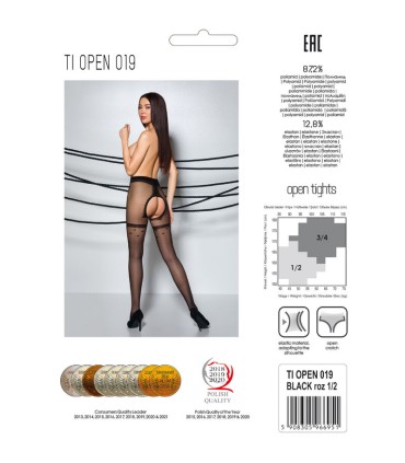 PASSION TIOPEN 019 MEDIAS NEGRO 1 2 20 DEN