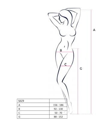 PASSION S029 MEDIAS CON LIGUERO NEGRO TALLA UNICA