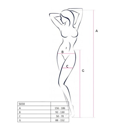 PASSION S030 MEDIAS CON LIGUERO NEGRO TALLA UNICA