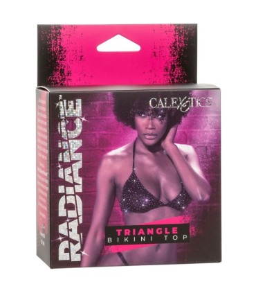 CALEXOTICS RADIANCE TOP DE BIKINI TRIANGULAR PEDRERIA
