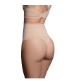 BYE-BRA - FAJA SIN COSTURAS ESTILO TANGA BEIGE TALLA M