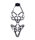 LEG AVENUE ARNES BODY CHAROL NEGRO L