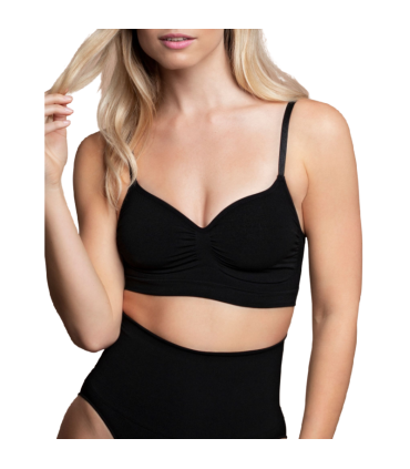 BYE BRA MEDIUM CONTROL SUJETADOR SIN COSTURAS NEGRO TALLA L