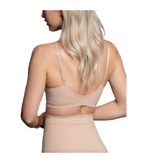 BYE BRA MEDIUM CONTROL SUJETADOR SIN COSTURAS BEIGE TALLA S
