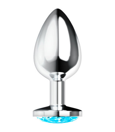OHMAMA PLUG ANAL CON CRISTAL AZUL L