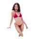 CHILIROSE CR 4449 SET BIKINI ROJO S M