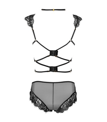 LIVCO CORSETTI FASHION PALMENOM LC 90614 SUJETADOR PANTY NEGRO L XL