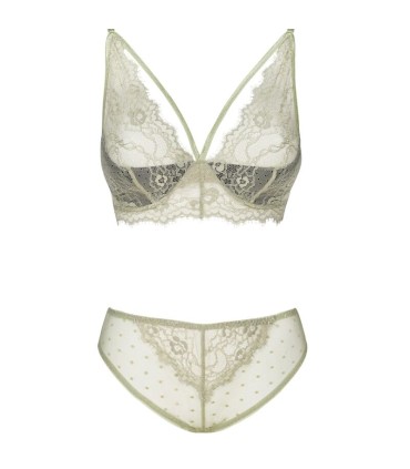 LIVCO CORSETTI FASHION PINE LC 90667 SUJETADOR PANTY KHAKI S M