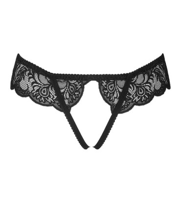 LIVCO CORSETTI FASHION LOVE STORY LC 90679 PANTY CROTCHLESS NEGRO L XL