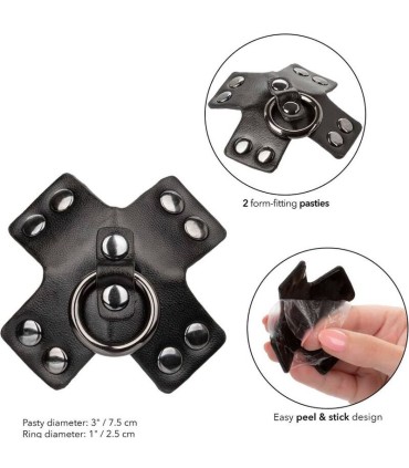 CALEXOTICS EUPHORIA PEZONERAS JUNTA TORICA NEGRO