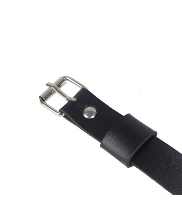 SUBBLIME ARNES DE PIERNA CADENA CUERO NEGRO TALLA UNICA