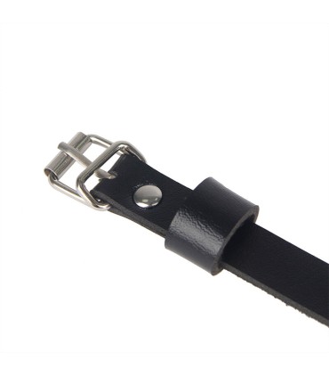 SUBBLIME ARNES CINTURA Y PIERNAS CUERO NEGRO TALLA UNICA