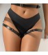 SUBBLIME ARNES CINTURA Y PIERNAS CUERO NEGRO TALLA UNICA
