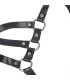SUBBLIME ARNES DE CUERPO CORREAS AJUSTABLE CUERO NEGRO TALLA UNICA