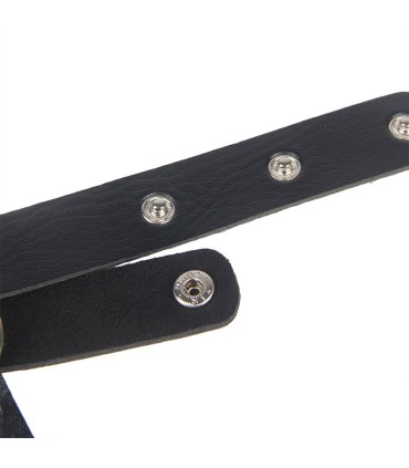 SUBBLIME ARNES DE PECHO CADENAS CUERO NEGRO TALLA UNICA