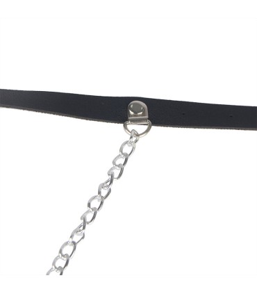 SUBBLIME ARNES FORMA CINTURON CUERO NEGRO TALLA UNICA