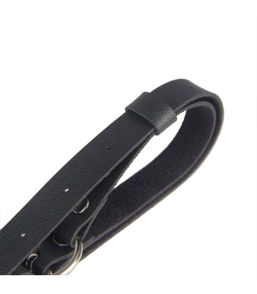 SUBBLIME ARNES FORMA CINTURON CUERO NEGRO TALLA UNICA