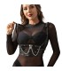SUBBLIME ARNES FORMA CORSET DETALLE CADENAS TALLA UNICA