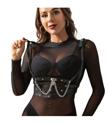 SUBBLIME ARNES FORMA CORSET DETALLE CADENAS TALLA UNICA