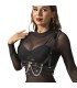 SUBBLIME ARNES FORMA CORSET DETALLE CADENAS TALLA UNICA
