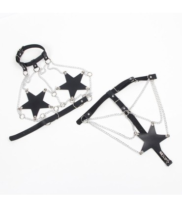 SUBBLIME ARNES CUERPO ENTERO ESTRELLA DETALLE CADENA TALLA UNICA