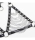 SUBBLIME ARNES SUJETADOR Y COLLAR CON CADENAS TALLA UNICA