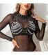 SUBBLIME ARNES SUJETADOR Y COLLAR CON CADENAS TALLA UNICA