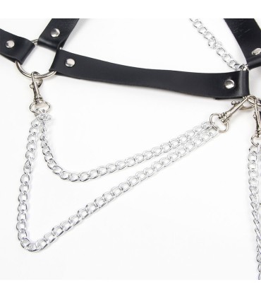 SUBBLIME ARNES SUJETADOR DETALLE CADENAS TALLA UNICA