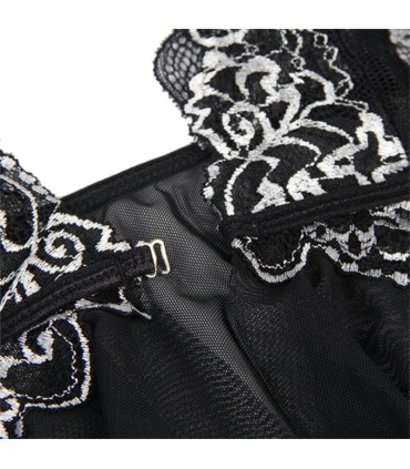 SUBBLIME BABYDOLL TELA TUL PECHO ENCAJE L XL